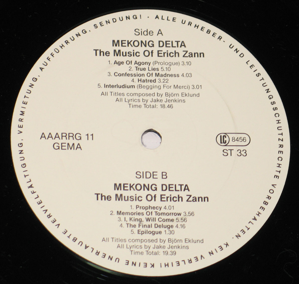 High Resolution Photo #4 MEKONG DELTA Music Erich Zann 